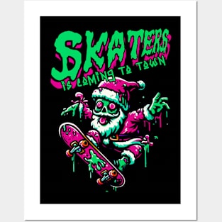 SKATERS IS COMING Posters and Art